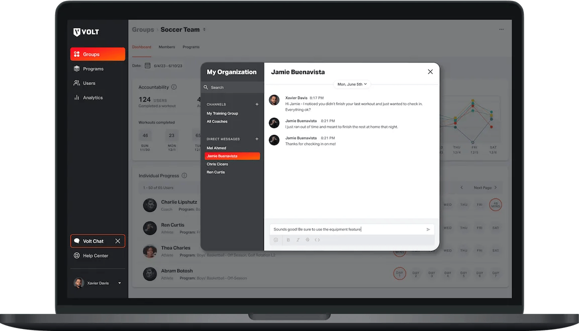 v3 product volt chat